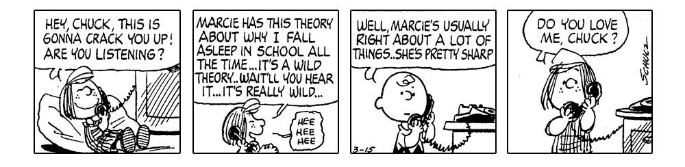 Charlie Brown and Snoopy